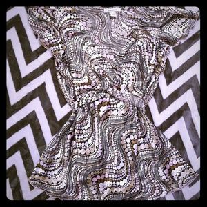 Dress barn printed blouse